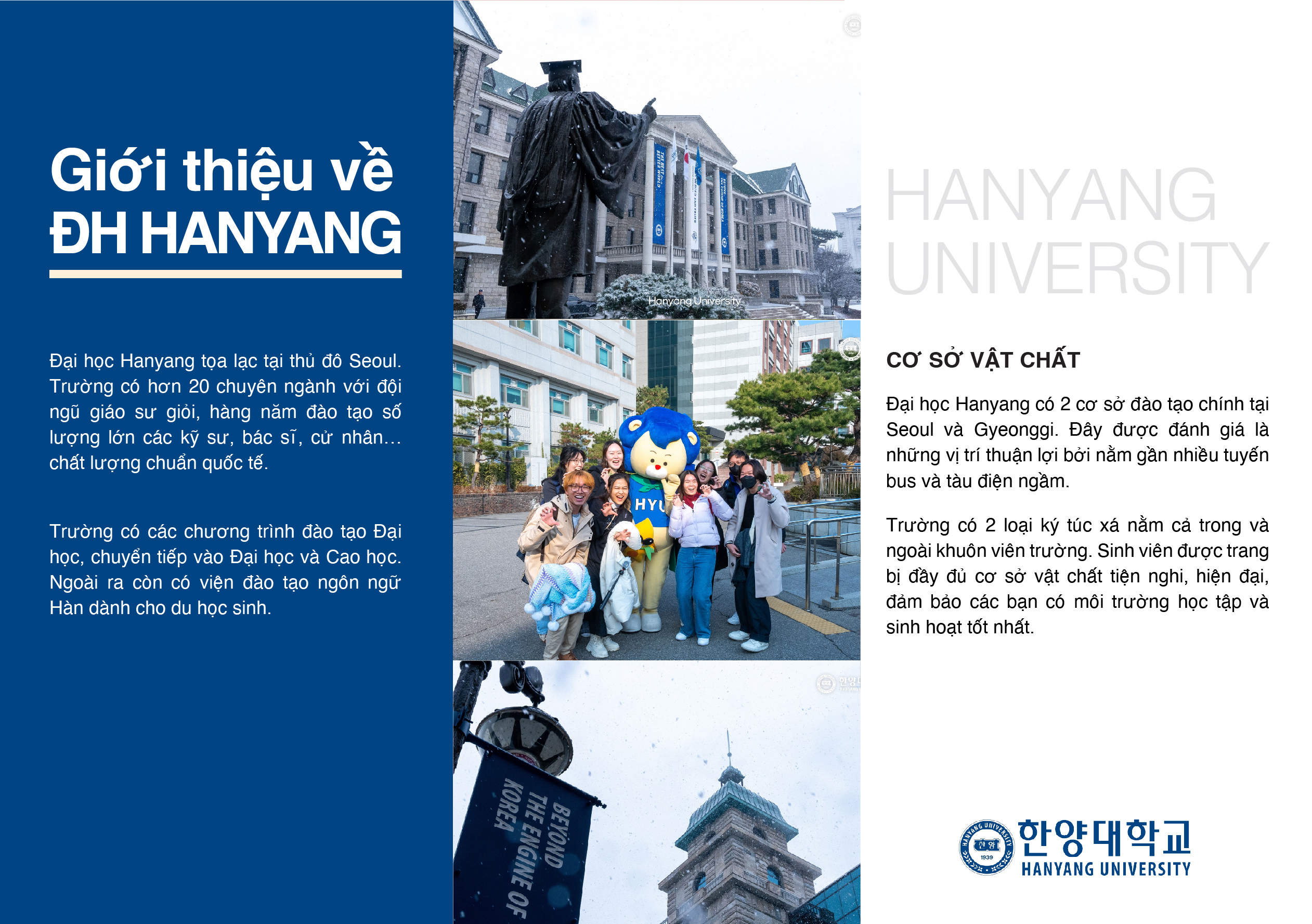 Thông tin tổng quan về Đại học Hanyang