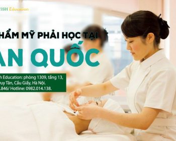 Du học Hàn Quốc ngành thẩm mỹ