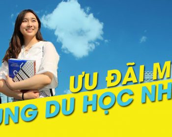 Ưu đãi du học Hàn Quốc kỳ tháng 9 và 12/2018