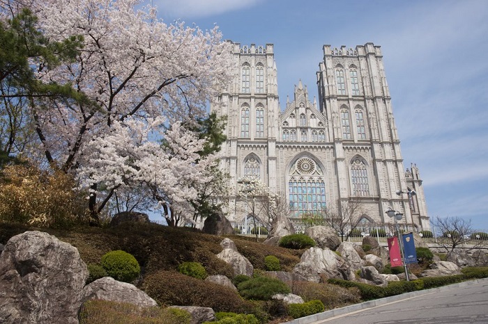 Vẻ đẹp của trường Đại học Kyung Hee