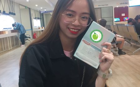 Bạn Phạm Thị Thanh Huyền nhận visa đi trường Đại học Daejeon