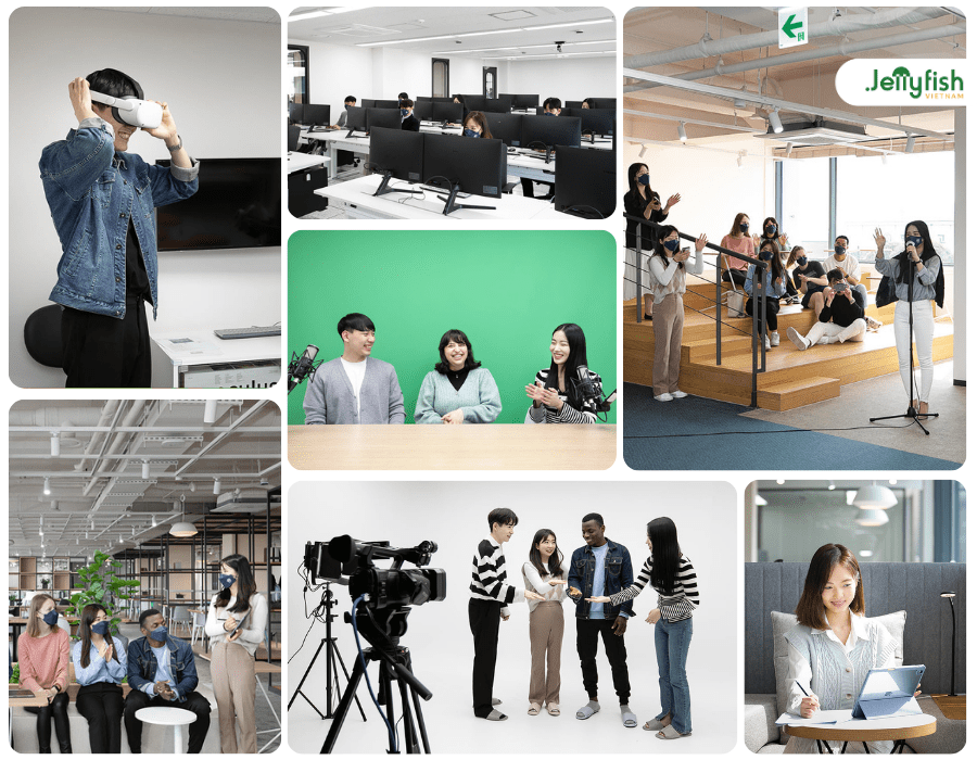 Các trường Đại học Điện ảnh Hàn Quốc luôn tạo điều kiện để sinh viên phát huy thế mạnh bản thân