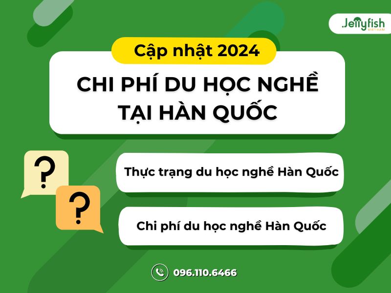 Chi phí du học nghề tại Hàn Quốc năm 2024