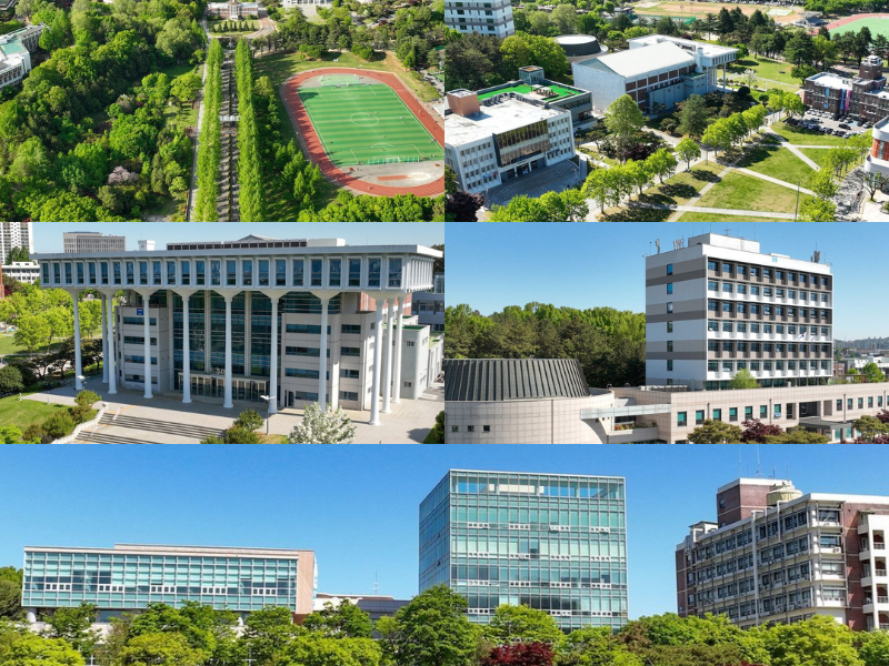 Khuôn viên trường Đại học Chonnam Hàn Quốc
